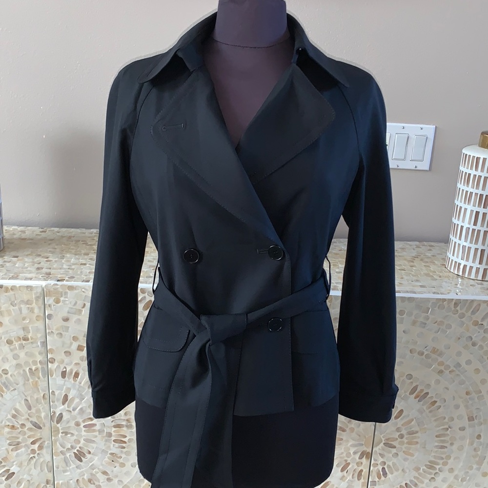 Theory double breasted jacket black. NWT size M